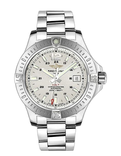 breitling a1731311|Breitling Colt 41 Automatic Stratus A17313 Price, Specs, Market .